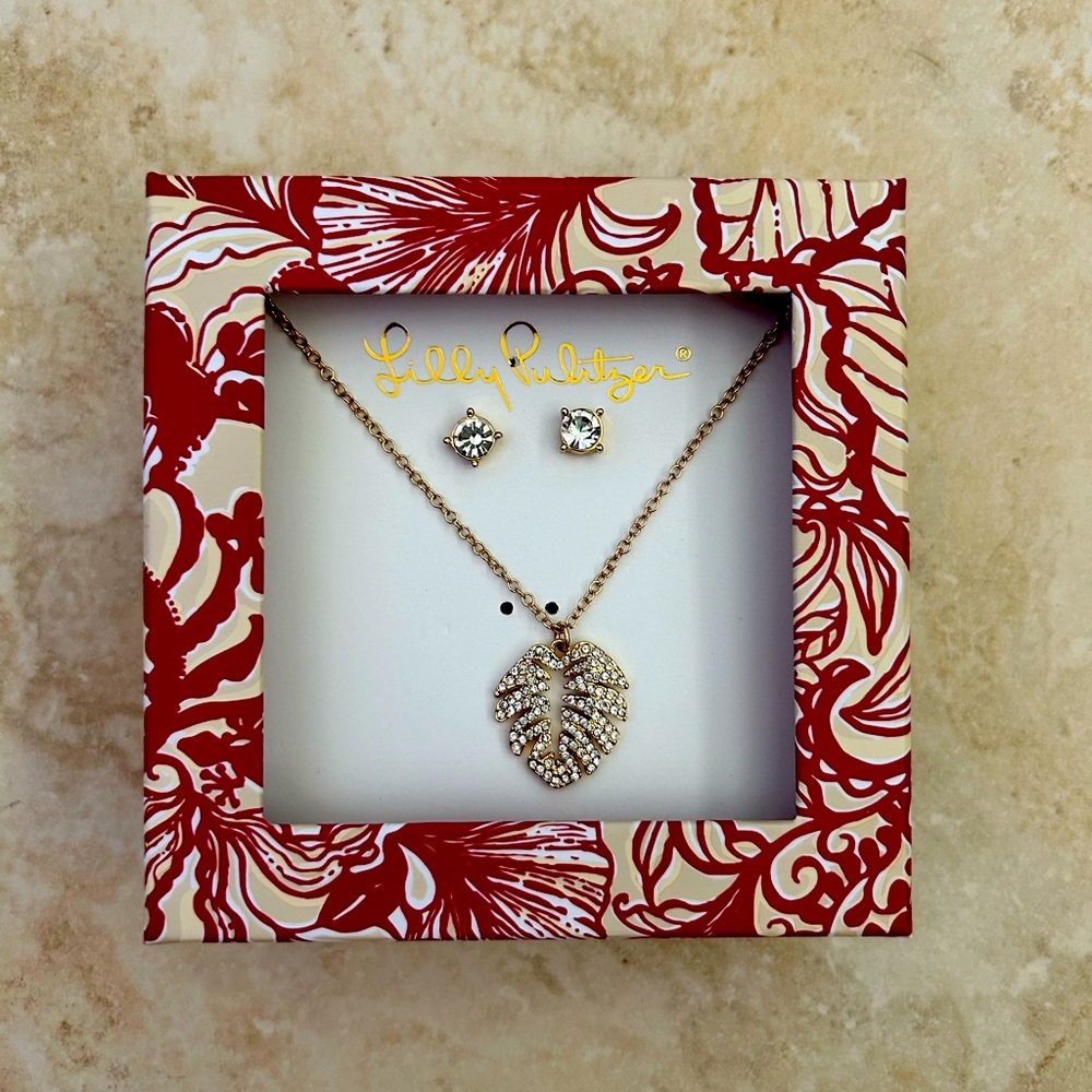 Lilly Pulitzer ready to gift jewelry set